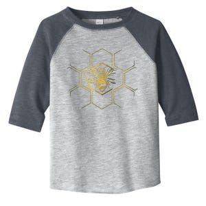 Beekeeper Shirts, Beekeeping Honeycomb Love For Bees Toddler Fine Jersey T-Shirt