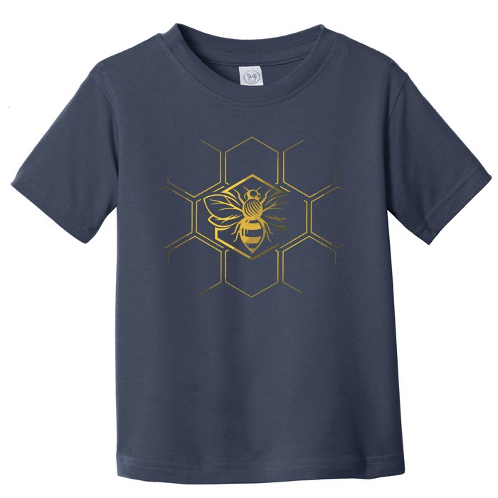 Beekeeper Shirts, Beekeeping Honeycomb Love For Bees Toddler T-Shirt