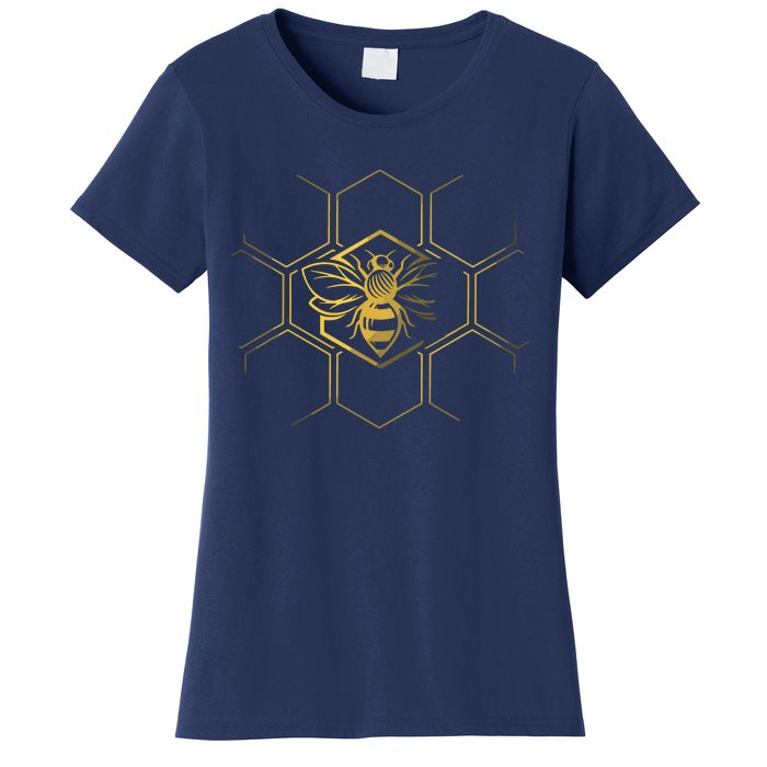 Beekeeper Shirts, Beekeeping Honeycomb Love For Bees Women's T-Shirt