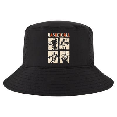 Basketball Sports Ball Player Dad Mom Gifts for mom Cool Comfort Performance Bucket Hat