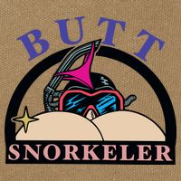Butt Snorkeler Cotton Canvas Backpack