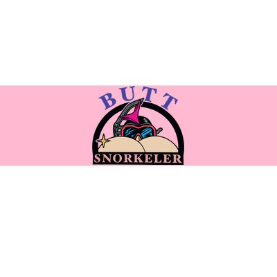 Butt Snorkeler Bumper Sticker