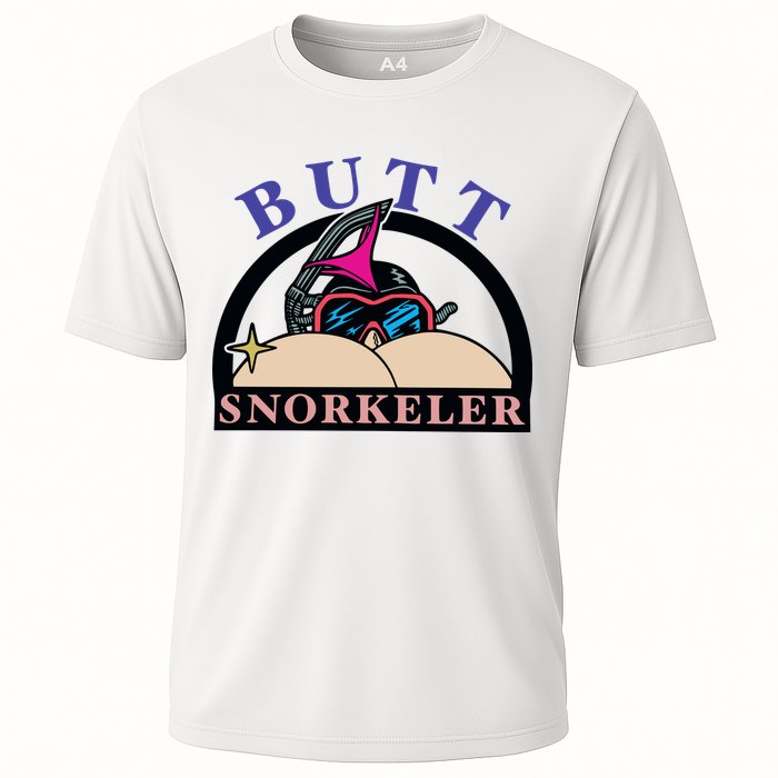 Butt Snorkeler Cooling Performance Crew T-Shirt