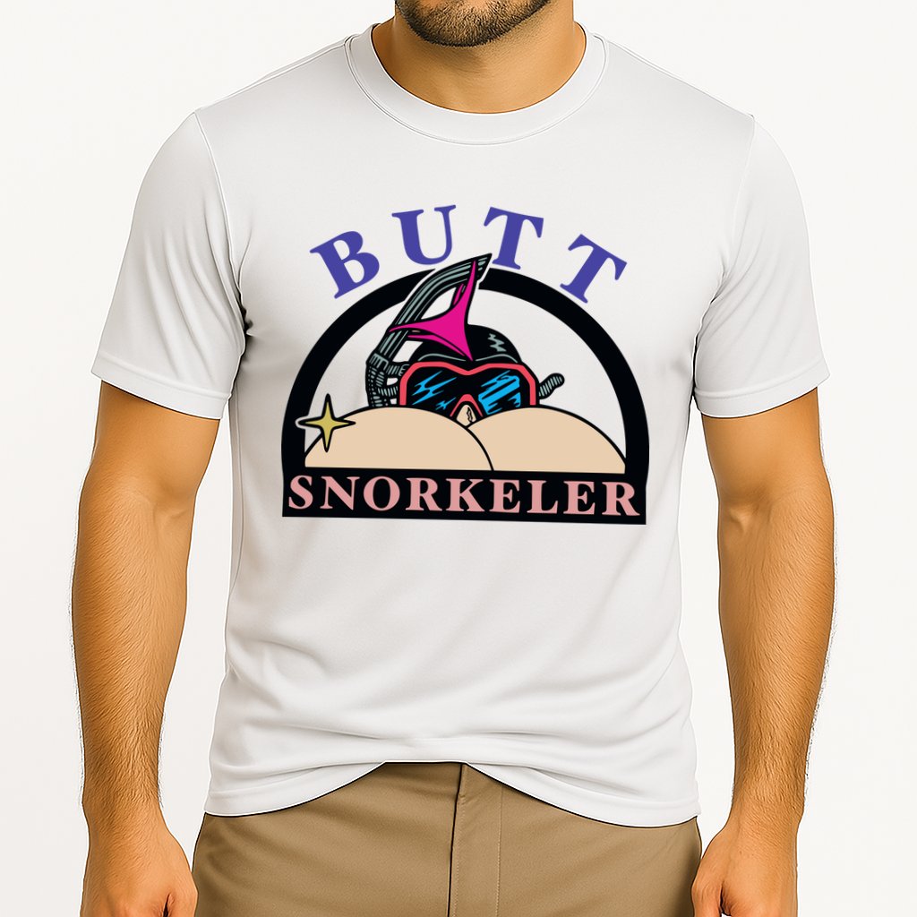 Butt Snorkeler Cooling Performance Crew T-Shirt