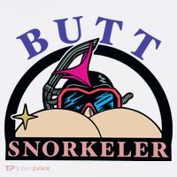 Butt Snorkeler Tall T-Shirt
