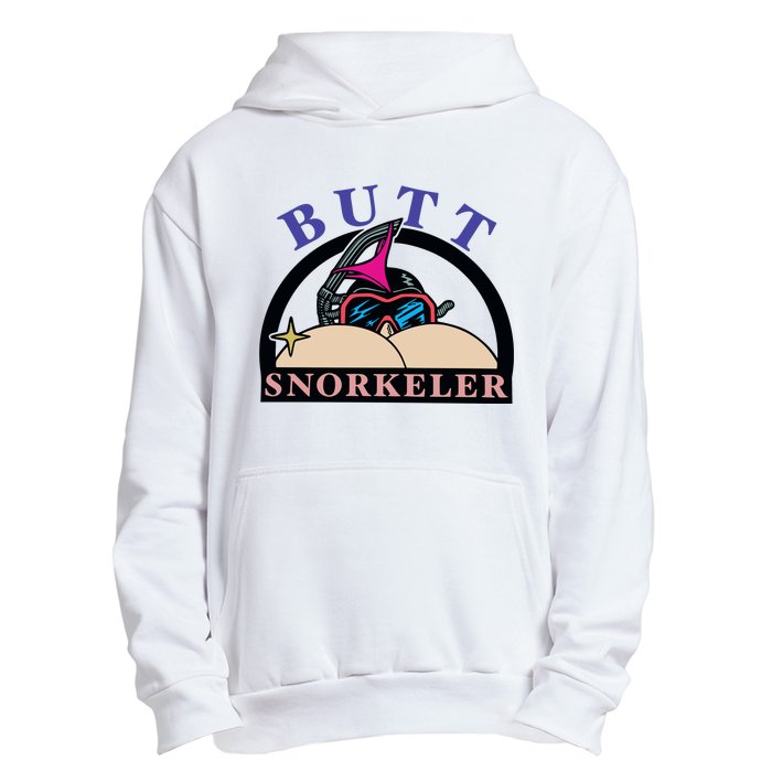 Butt Snorkeler Urban Pullover Hoodie