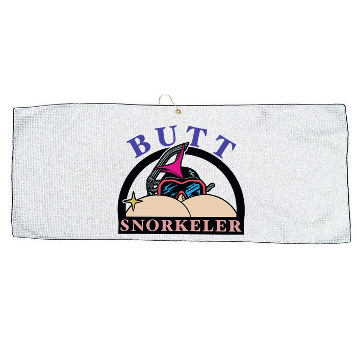 Butt Snorkeler Large Microfiber Waffle Golf Towel