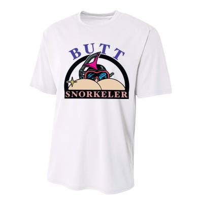 Butt Snorkeler Performance Sprint T-Shirt