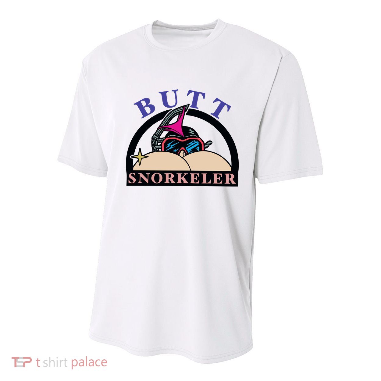 Butt Snorkeler Youth Performance Sprint T-Shirt