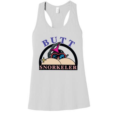 Butt Snorkeler Women's Racerback Tank