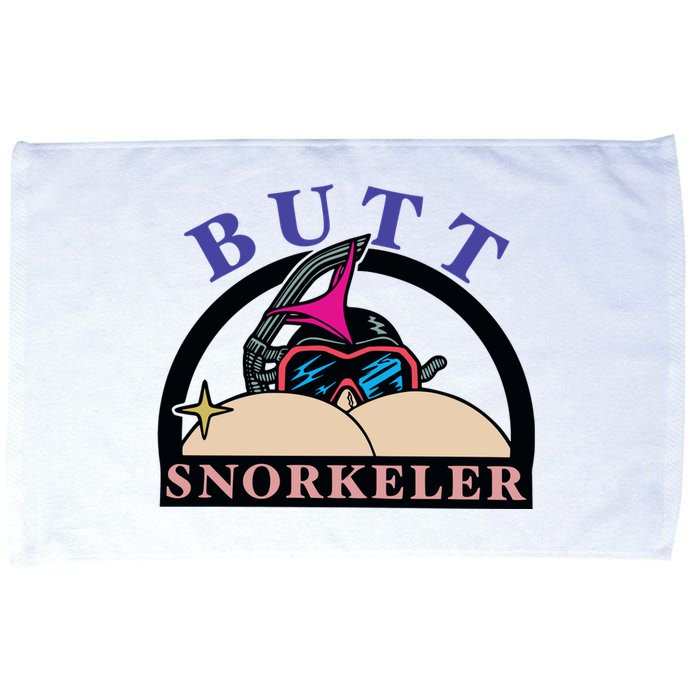 Butt Snorkeler Microfiber Hand Towel