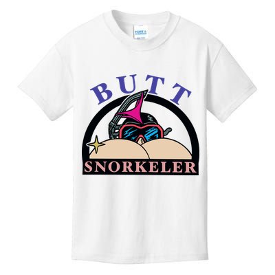 Butt Snorkeler Kids T-Shirt