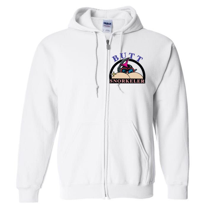 Butt Snorkeler Full Zip Hoodie