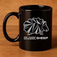 Black Sheep 11oz C Handle Ceramic Mug