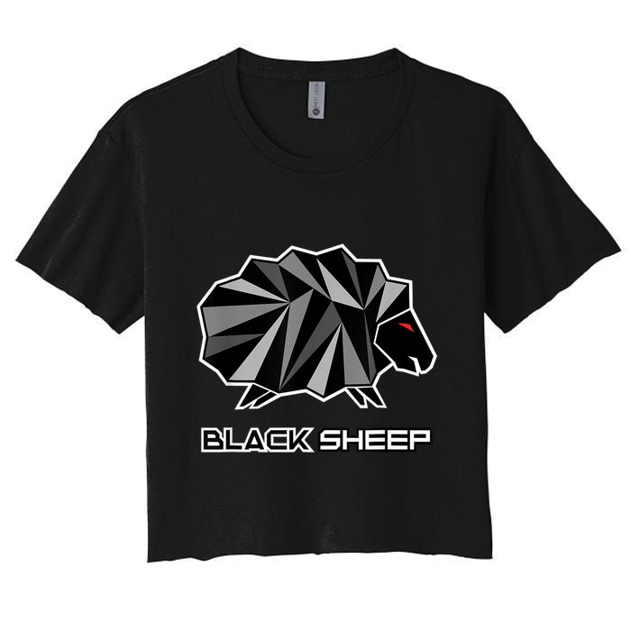 Black Sheep Women's Crop Top Tee