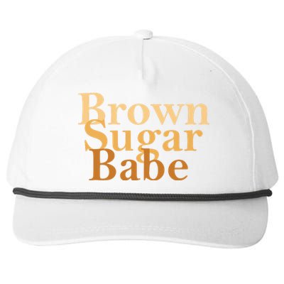 Brown Sugar Babe Snapback Five-Panel Rope Hat