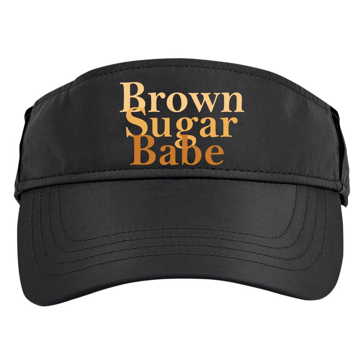 Brown Sugar Babe Adult Drive Performance Visor