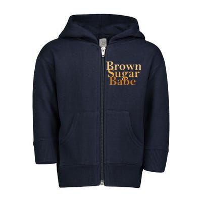 Brown Sugar Babe Toddler Zip Fleece Hoodie