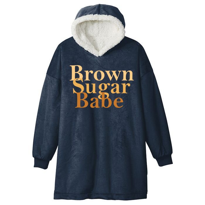 Brown Sugar Babe Hooded Wearable Blanket