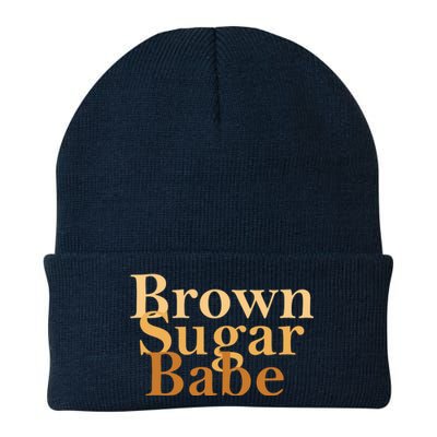 Brown Sugar Babe Knit Cap Winter Beanie