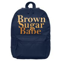 Brown Sugar Babe 16 in Basic Backpack