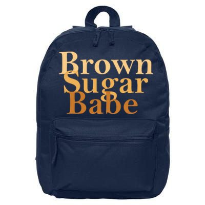 Brown Sugar Babe 16 in Basic Backpack