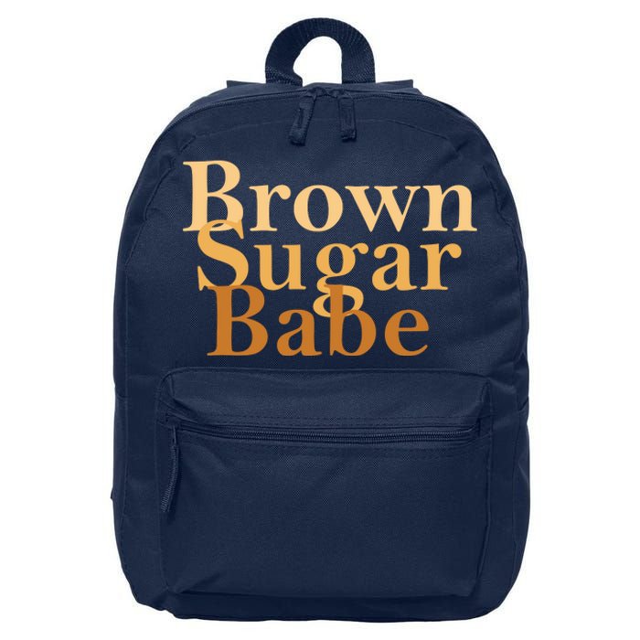 Brown Sugar Babe 16 in Basic Backpack