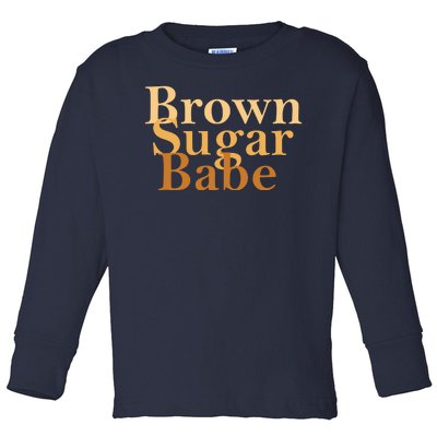 Brown Sugar Babe Toddler Long Sleeve Shirt