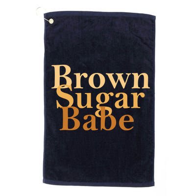 Brown Sugar Babe Golf Towel