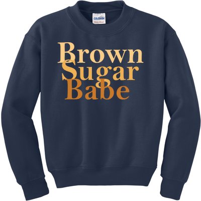 Brown Sugar Babe Kids Sweatshirt