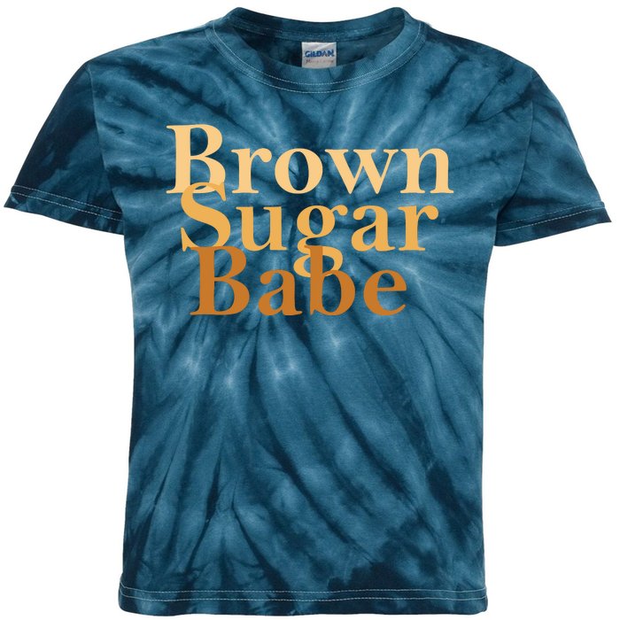 Brown Sugar Babe Kids Tie-Dye T-Shirt