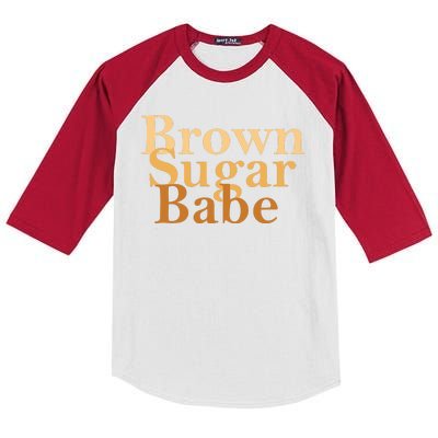 Brown Sugar Babe Kids Colorblock Raglan Jersey