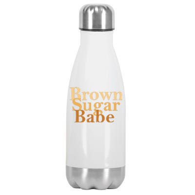 Brown Sugar Babe Stainless Steel Insulated Water Bottle