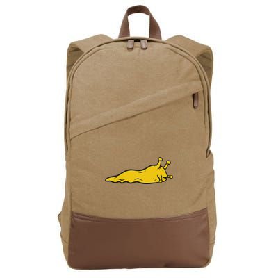 Banana Slug Cotton Canvas Backpack