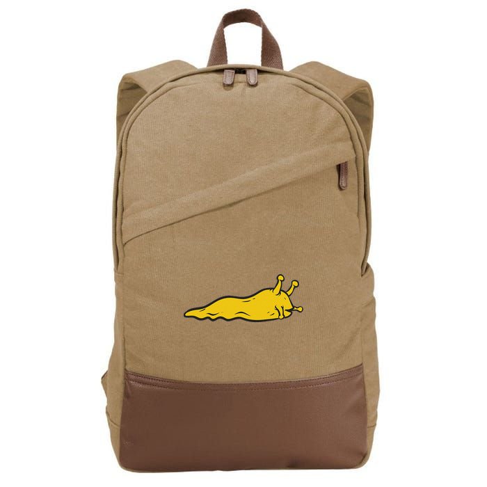 Banana Slug Cotton Canvas Backpack