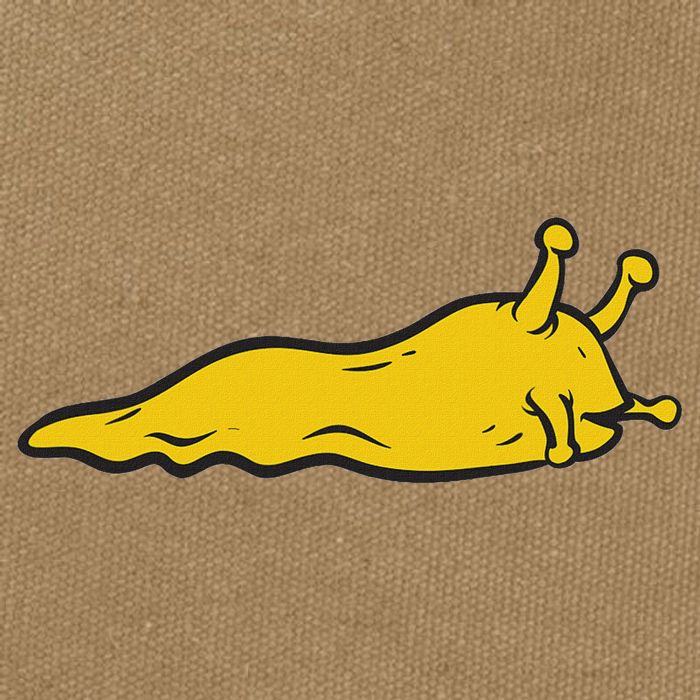 Banana Slug Cotton Canvas Backpack