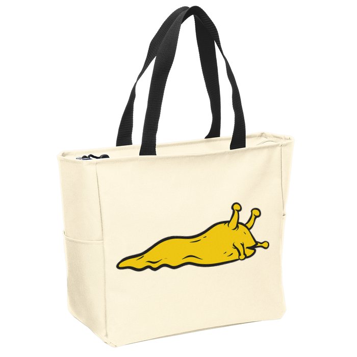 Banana Slug Zip Tote Bag