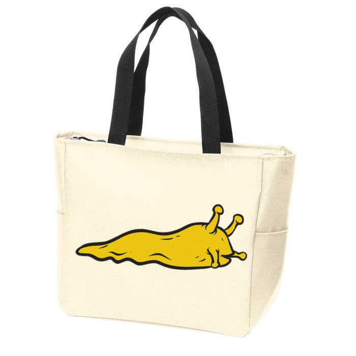 Banana Slug Zip Tote Bag