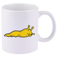 Banana Slug 11oz C Handle Ceramic Mug