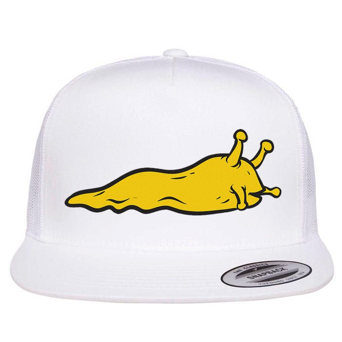 Banana Slug Flat Bill Trucker Hat