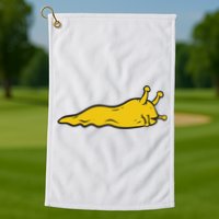 Banana Slug Golf Towel