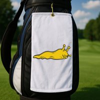 Banana Slug Golf Towel