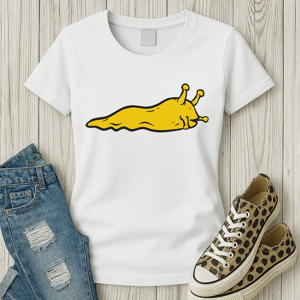 Banana Slug Womens T-Shirt