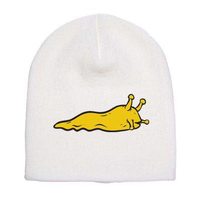 Banana Slug Short Acrylic Beanie