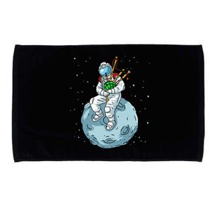 Bagpipe Scottish Bagpipe Music Gift Bagpipe Microfiber Hand Towel