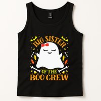 Big Sister Boo Crew Ghost Matching Family Halloween Tank Top