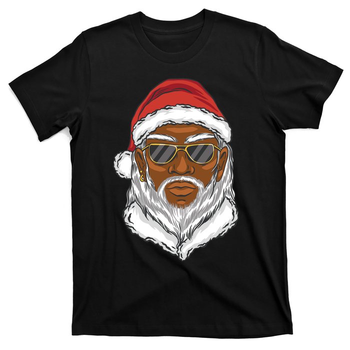 Black Santa T-Shirt