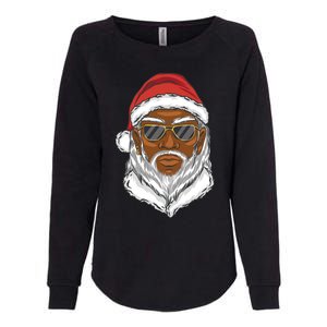 Black Santa Womens California Wash Sweatshirt