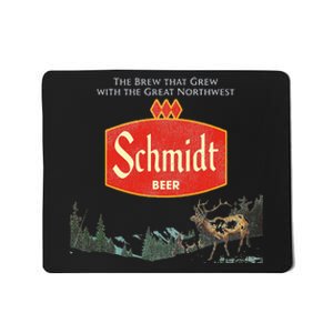 Beer Schmidt Beer Retro Defunct Nature Scene Mousepad