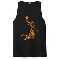 Basketball Silhouette Bball Player Coach Sports Baller PosiCharge Competitor Tank